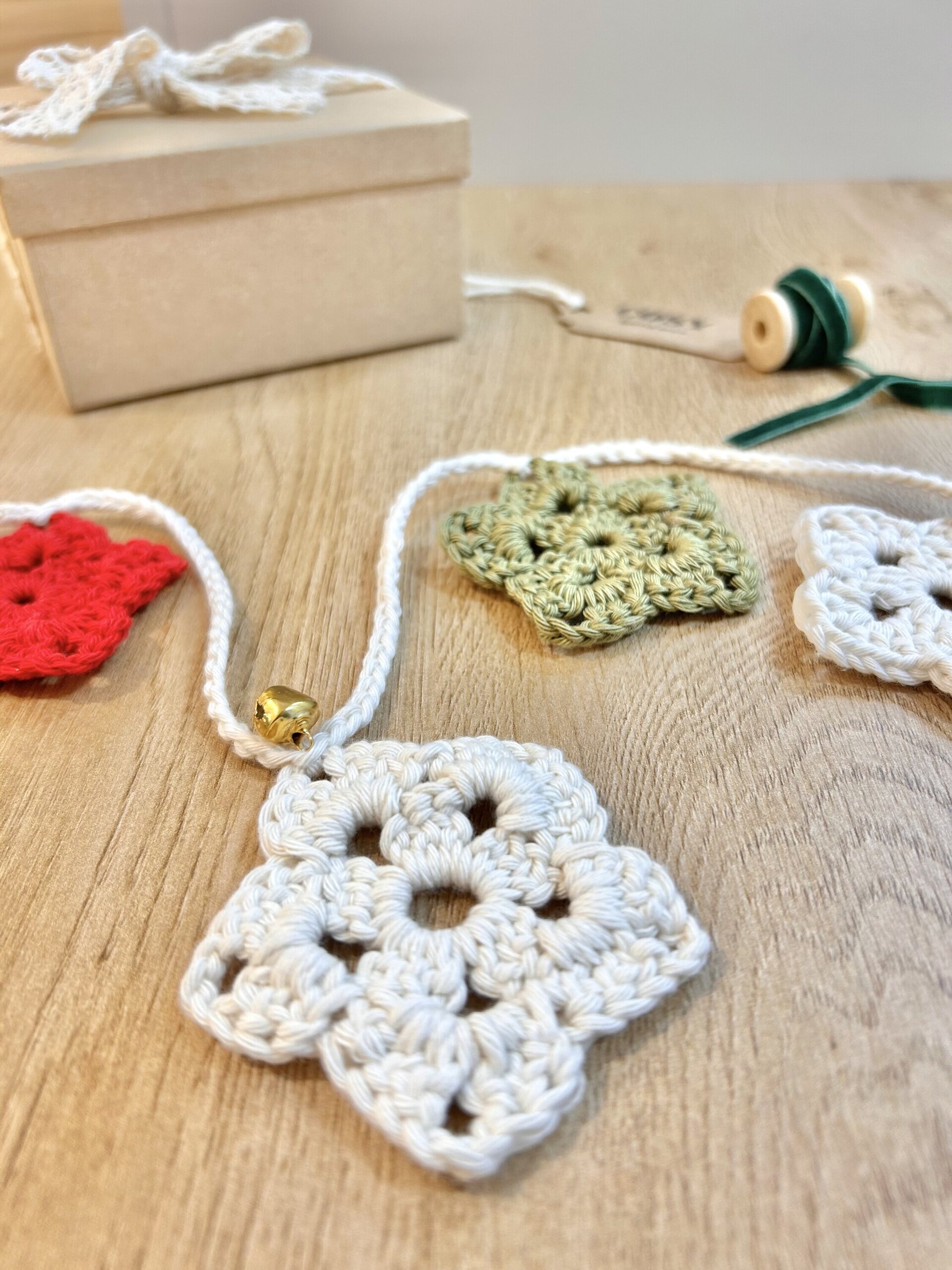 Guirnalda Crochet Navidad - 2