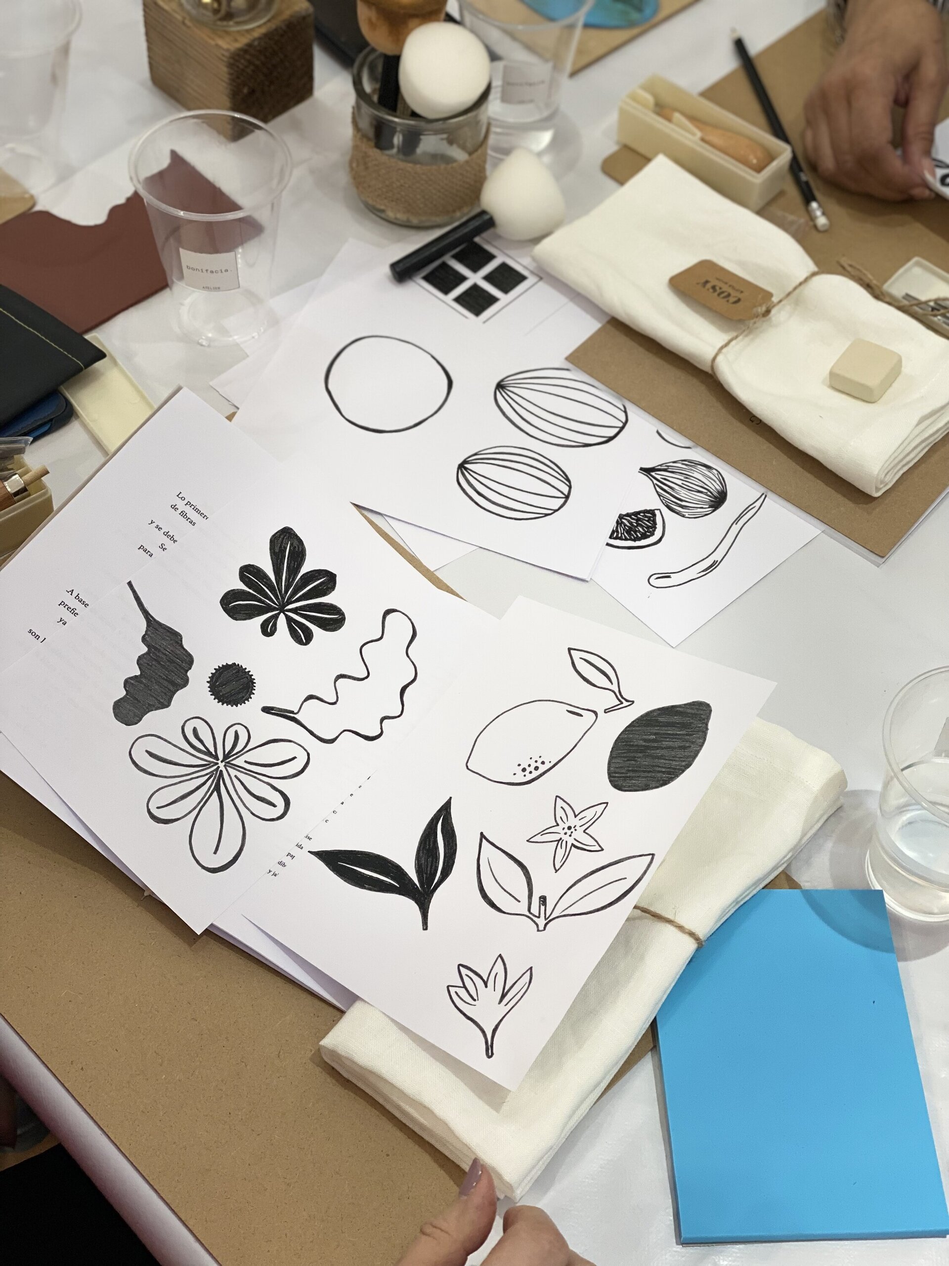 "Taller de Block Printing Grupal" - 5